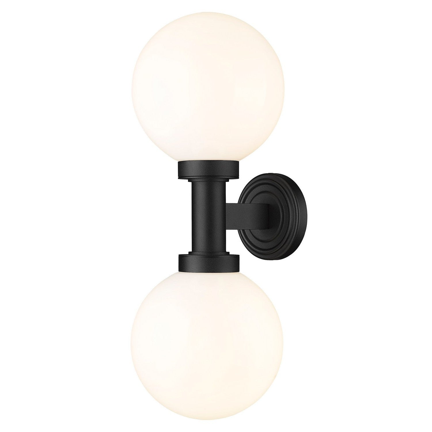 Z-Lite - 597M2-BK - Two Light Outdoor Wall Sconce - Laurent - Black