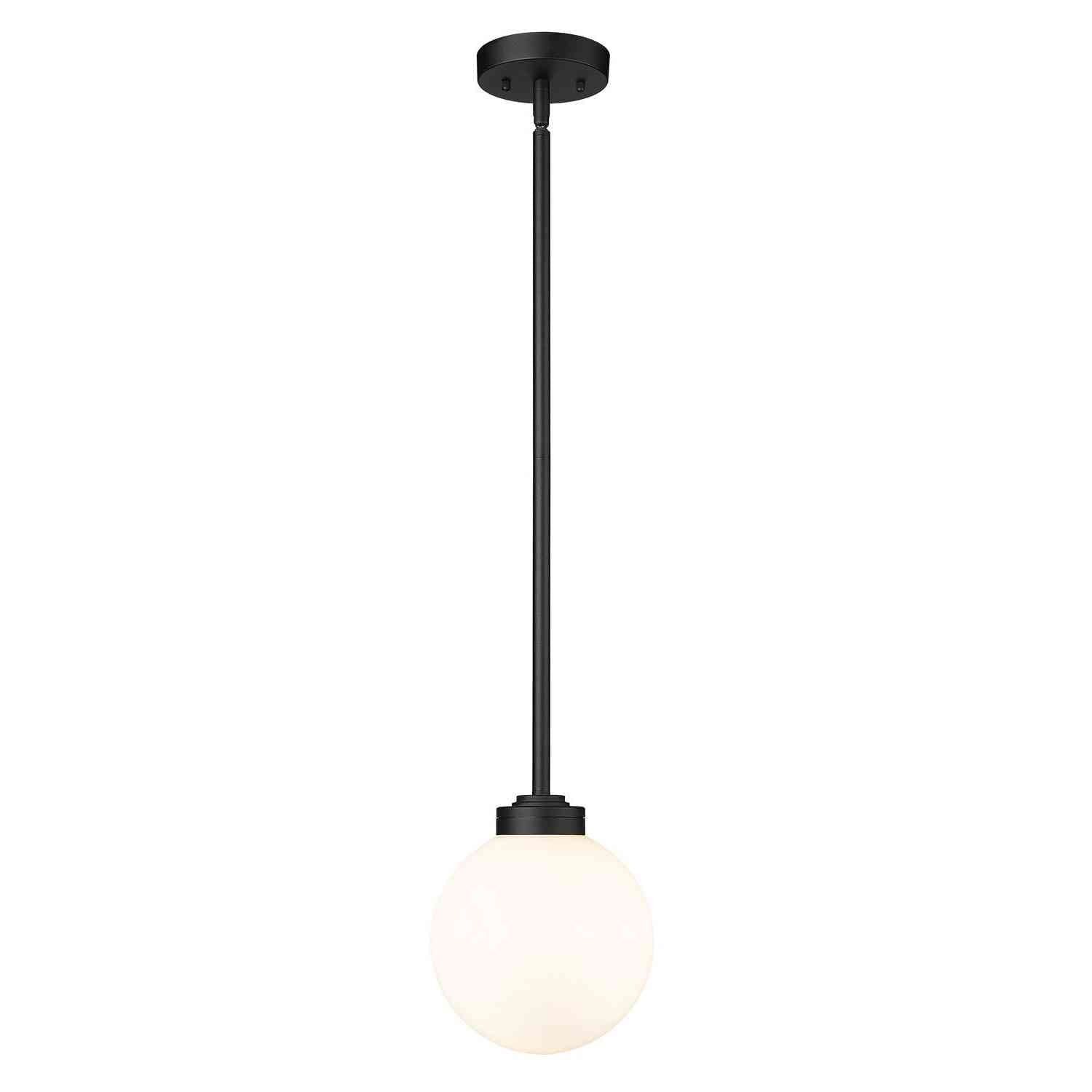Z-Lite - 597P8-BK - One Light Outdoor Pendant - Laurent - Black