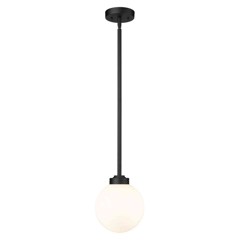 Z-Lite - 597P8-BK - One Light Outdoor Pendant - Laurent - Black