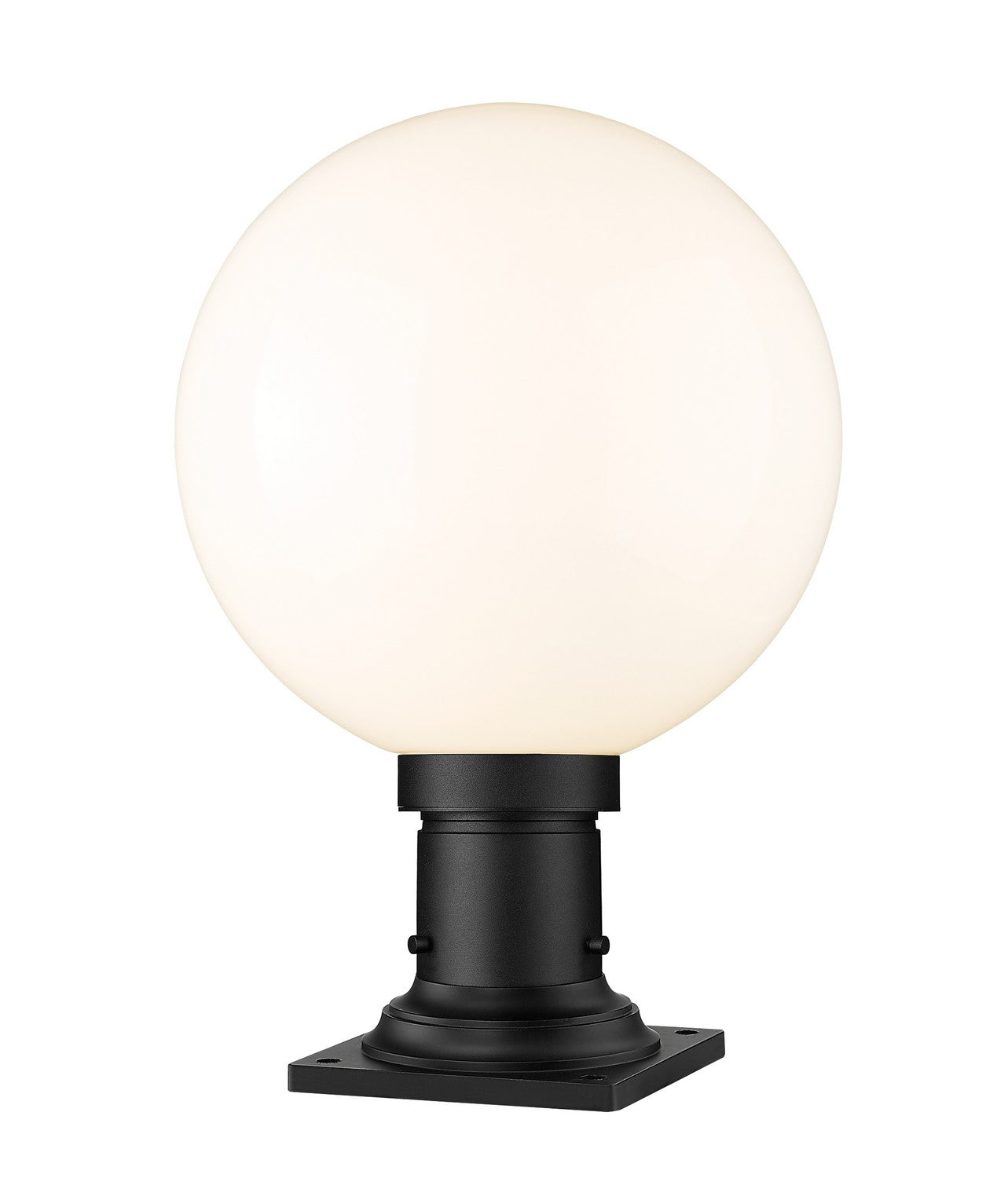 Z-Lite - 597PHB-533PM-BK - One Light Outdoor Pier Mounted Fixture - Laurent - Black