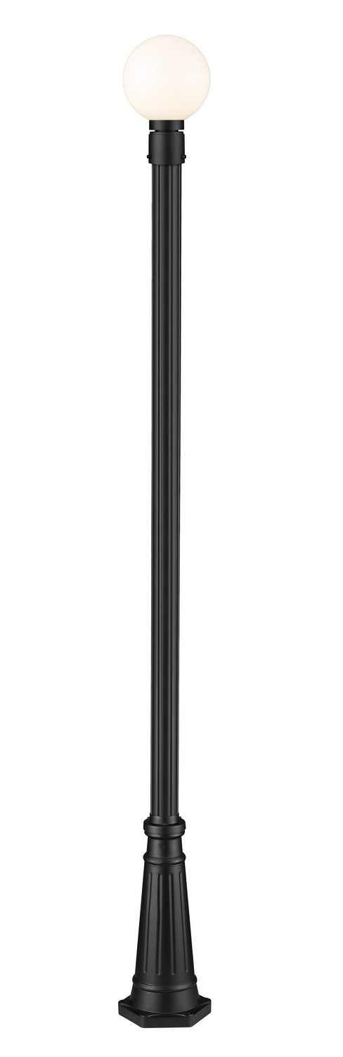 Z-Lite - 597PHM-519P-BK - One Light Outdoor Post Mounted Fixture - Laurent - Black