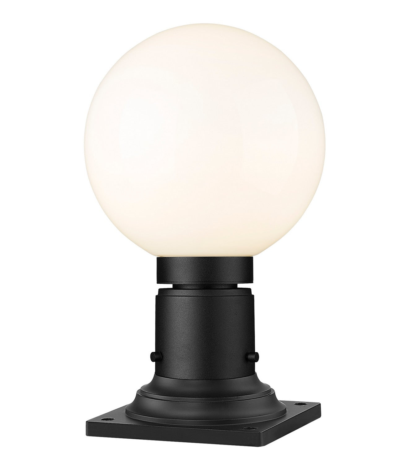 Z-Lite - 597PHM-533PM-BK - One Light Outdoor Pier Mounted Fixture - Laurent - Black