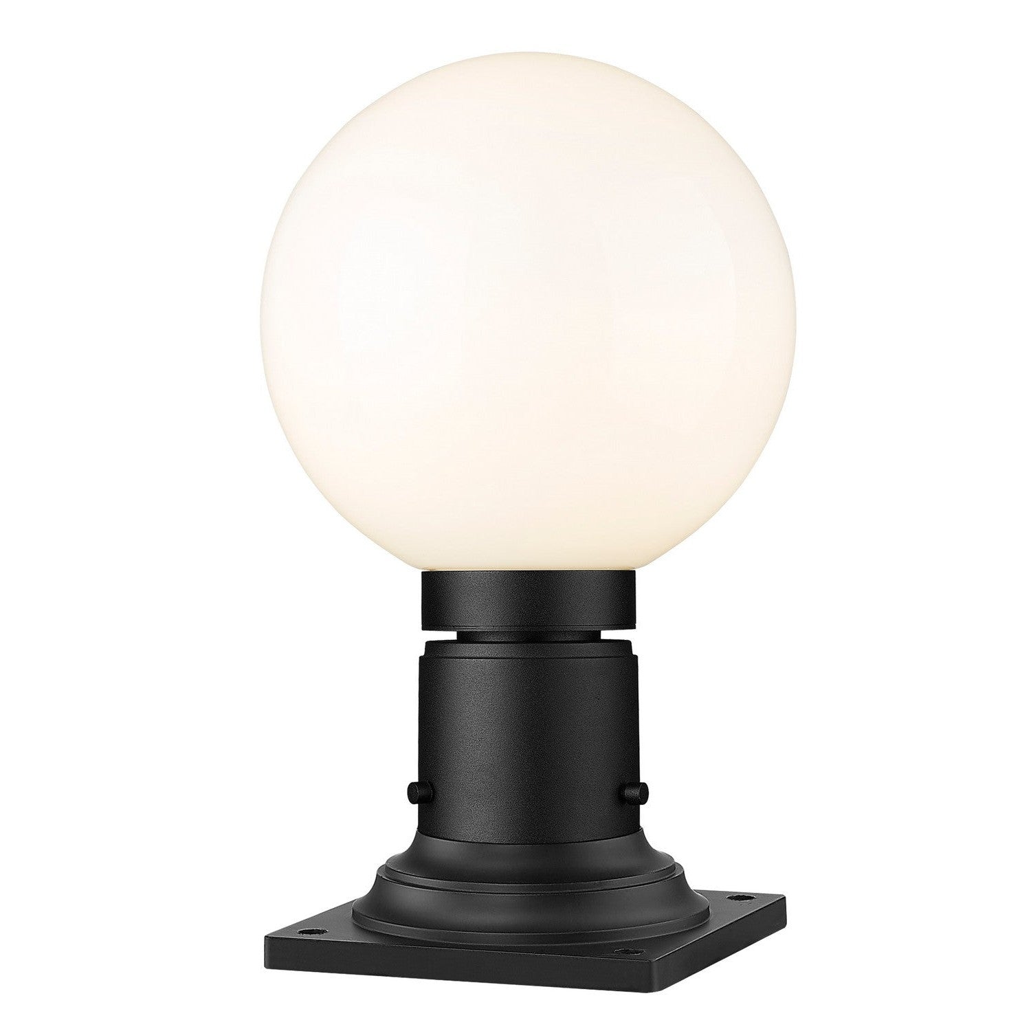 Z-Lite - 597PHM-533PM-BK - One Light Outdoor Pier Mounted Fixture - Laurent - Black