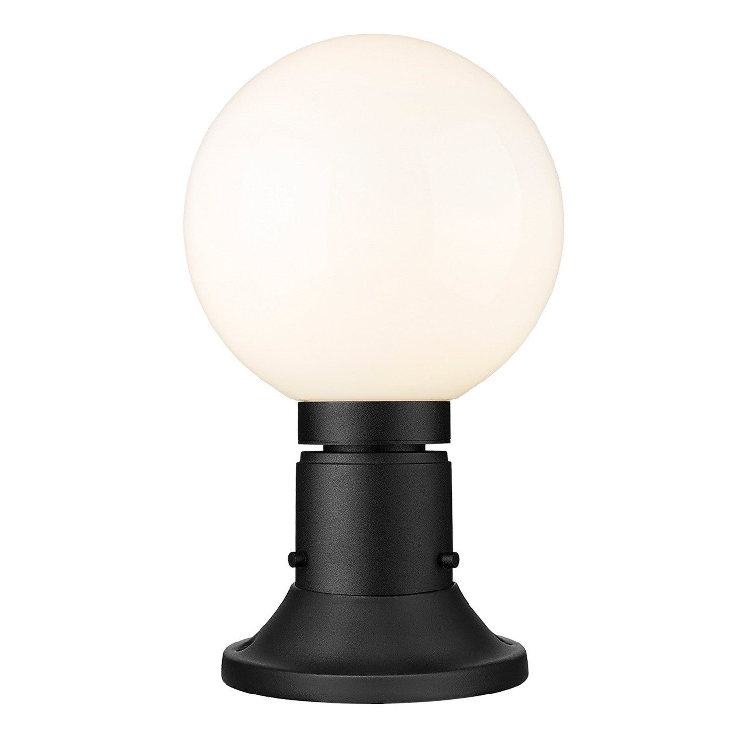 Z-Lite - 597PHM-553PM-BK - One Light Outdoor Pier Mounted Fixture - Laurent - Black
