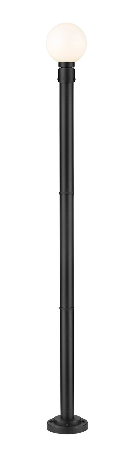 Z-Lite - 597PHM-567P-BK - One Light Outdoor Post Mounted Fixture - Laurent - Black