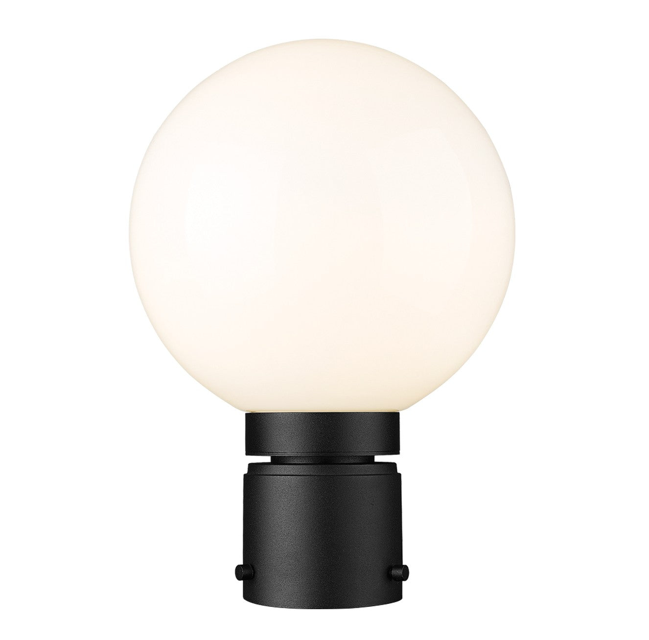Z-Lite - 597PHM-BK - One Light Outdoor Post Mount Fixture - Laurent - Black