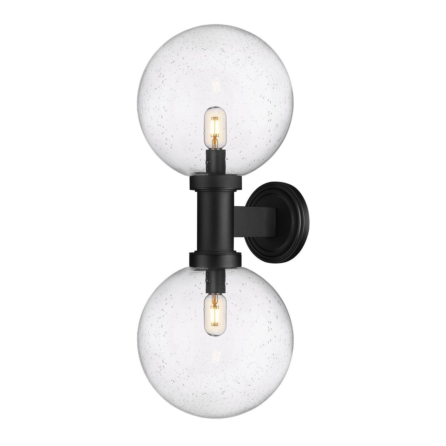 Z-Lite - 599B2-BK - Two Light Outdoor Wall Sconce - Laurent - Black