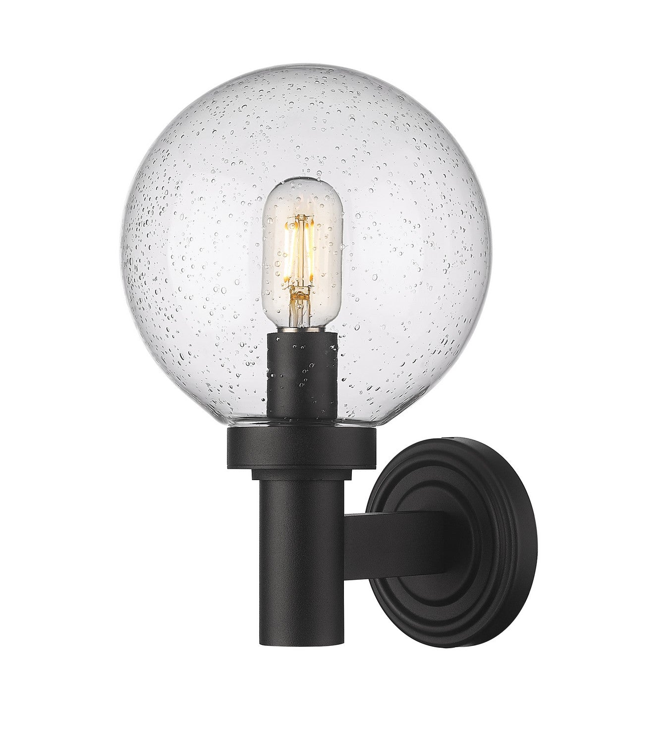 Z-Lite - 599M-BK - One Light Outdoor Wall Light - Laurent - Black