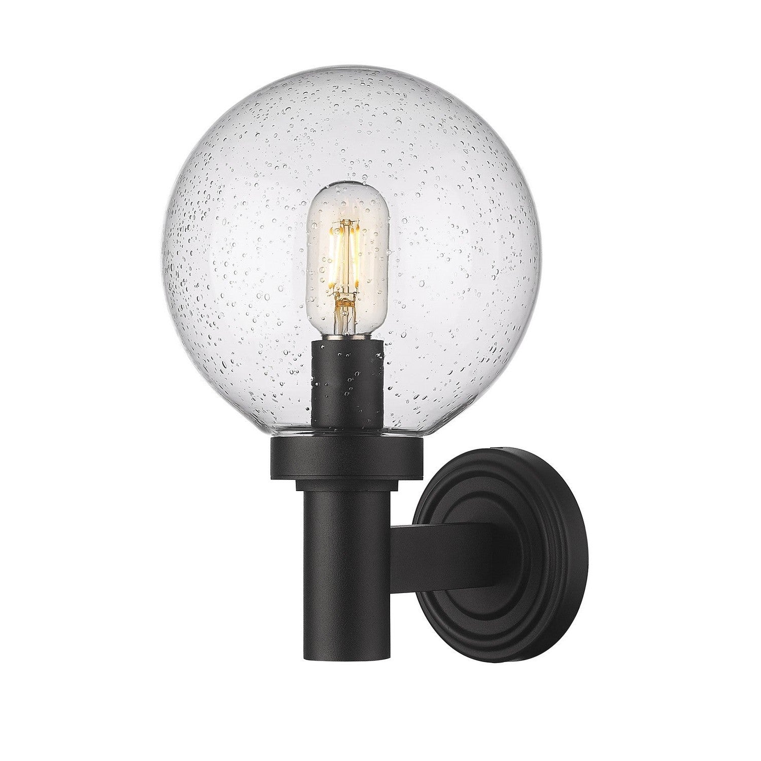 Z-Lite - 599M-BK - One Light Outdoor Wall Light - Laurent - Black