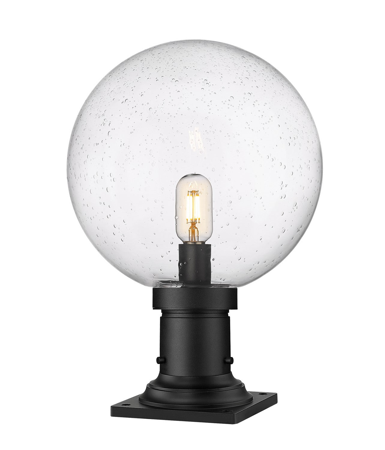 Z-Lite - 599PHB-533PM-BK - One Light Outdoor Pier Mounted Fixture - Laurent - Black