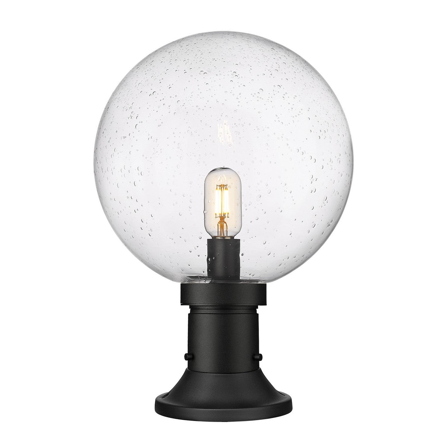 Z-Lite - 599PHB-553PM-BK - One Light Outdoor Pier Mounted Fixture - Laurent - Black