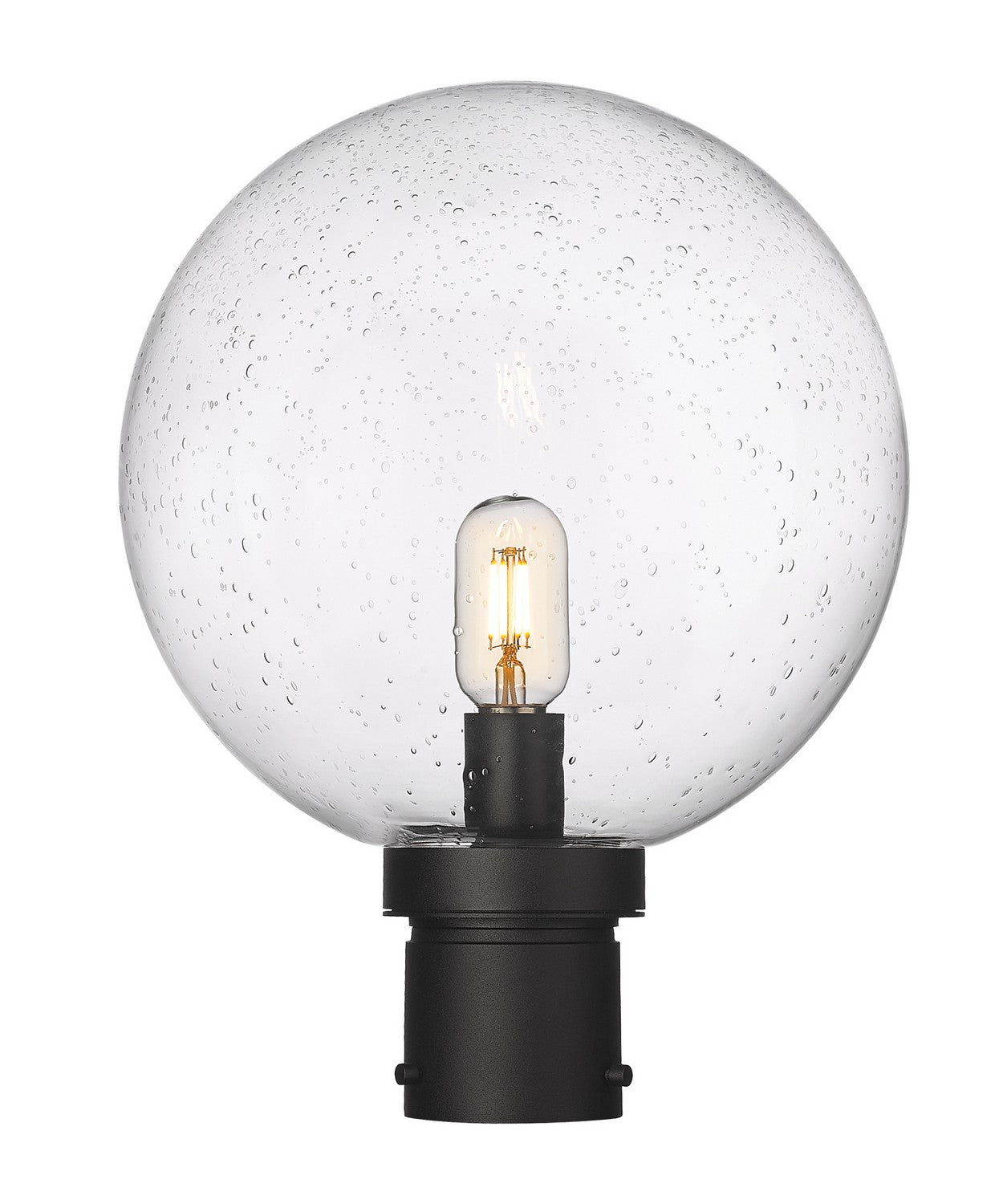 Z-Lite - 599PHB-BK - One Light Outdoor Post Mount Fixture - Laurent - Black