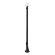 Z-Lite - 599PHM-519P-BK - One Light Outdoor Post Mounted Fixture - Laurent - Black