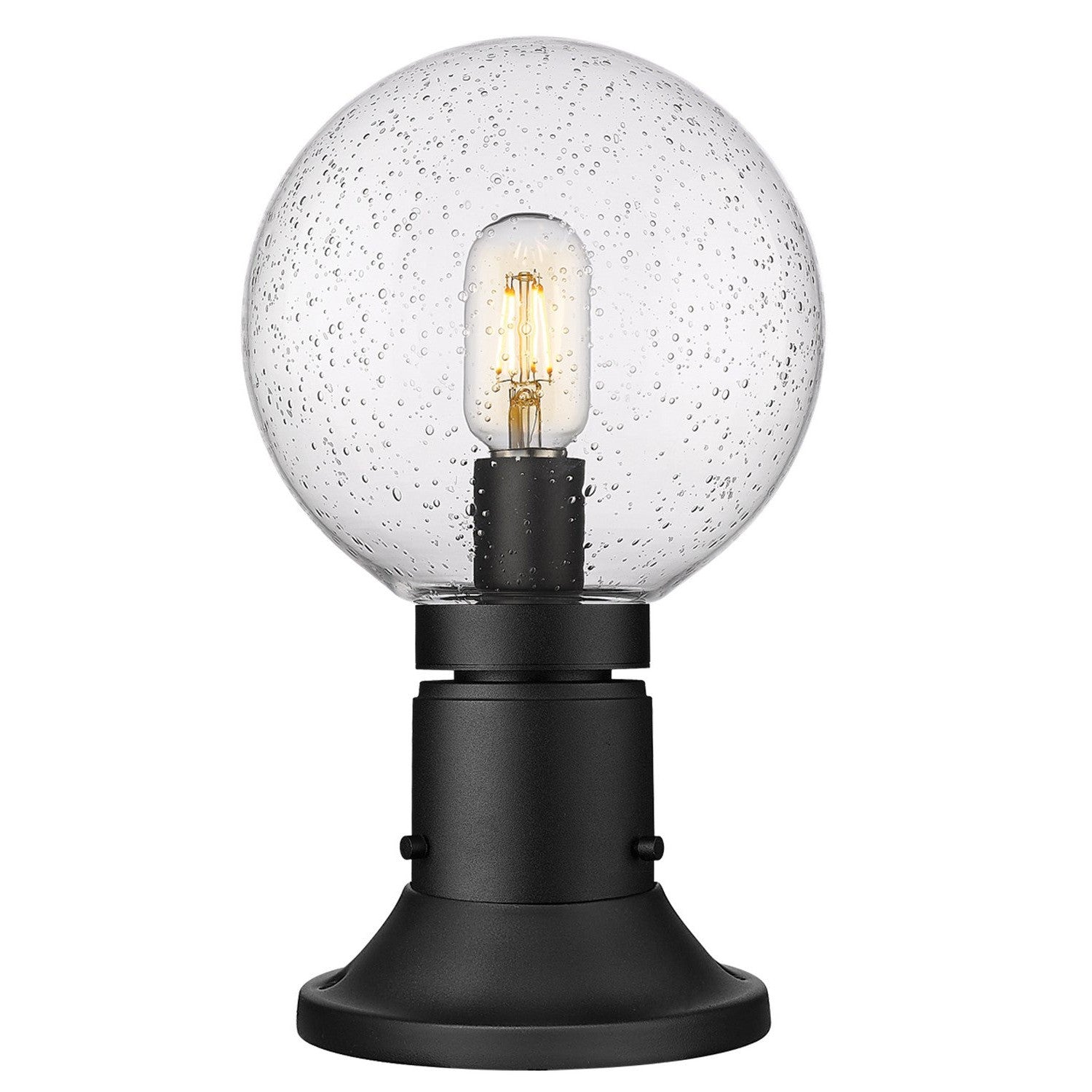Z-Lite - 599PHM-553PM-BK - One Light Outdoor Pier Mounted Fixture - Laurent - Black