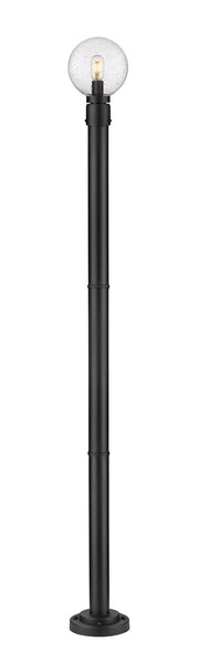 Z-Lite - 599PHM-567P-BK - One Light Outdoor Post Mounted Fixture - Laurent - Black