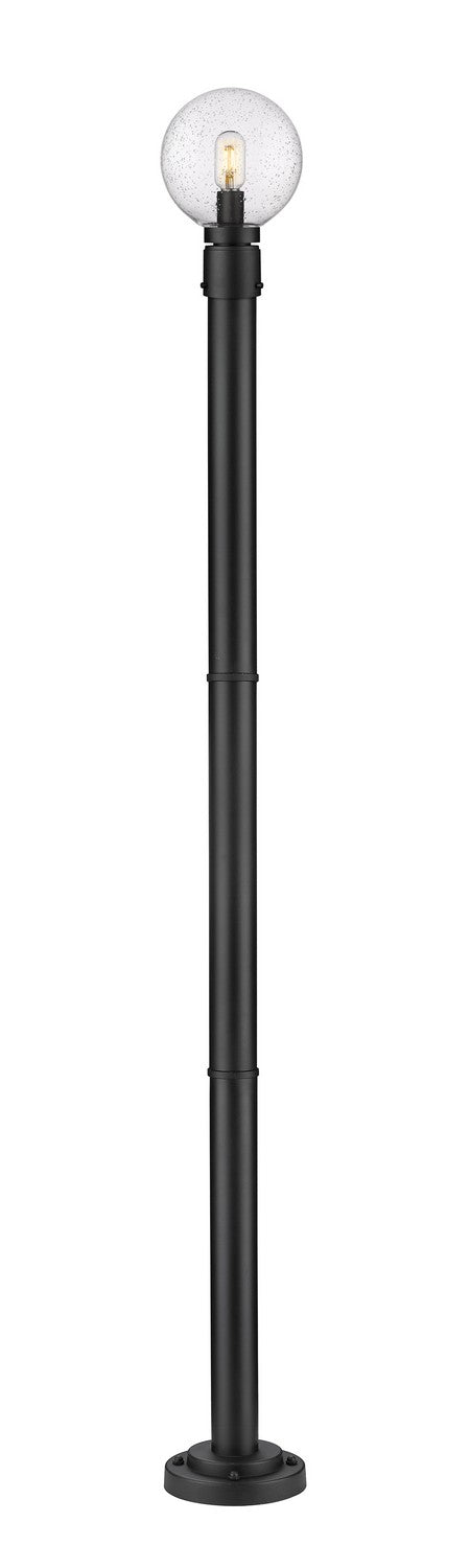 Z-Lite - 599PHM-567P-BK - One Light Outdoor Post Mounted Fixture - Laurent - Black