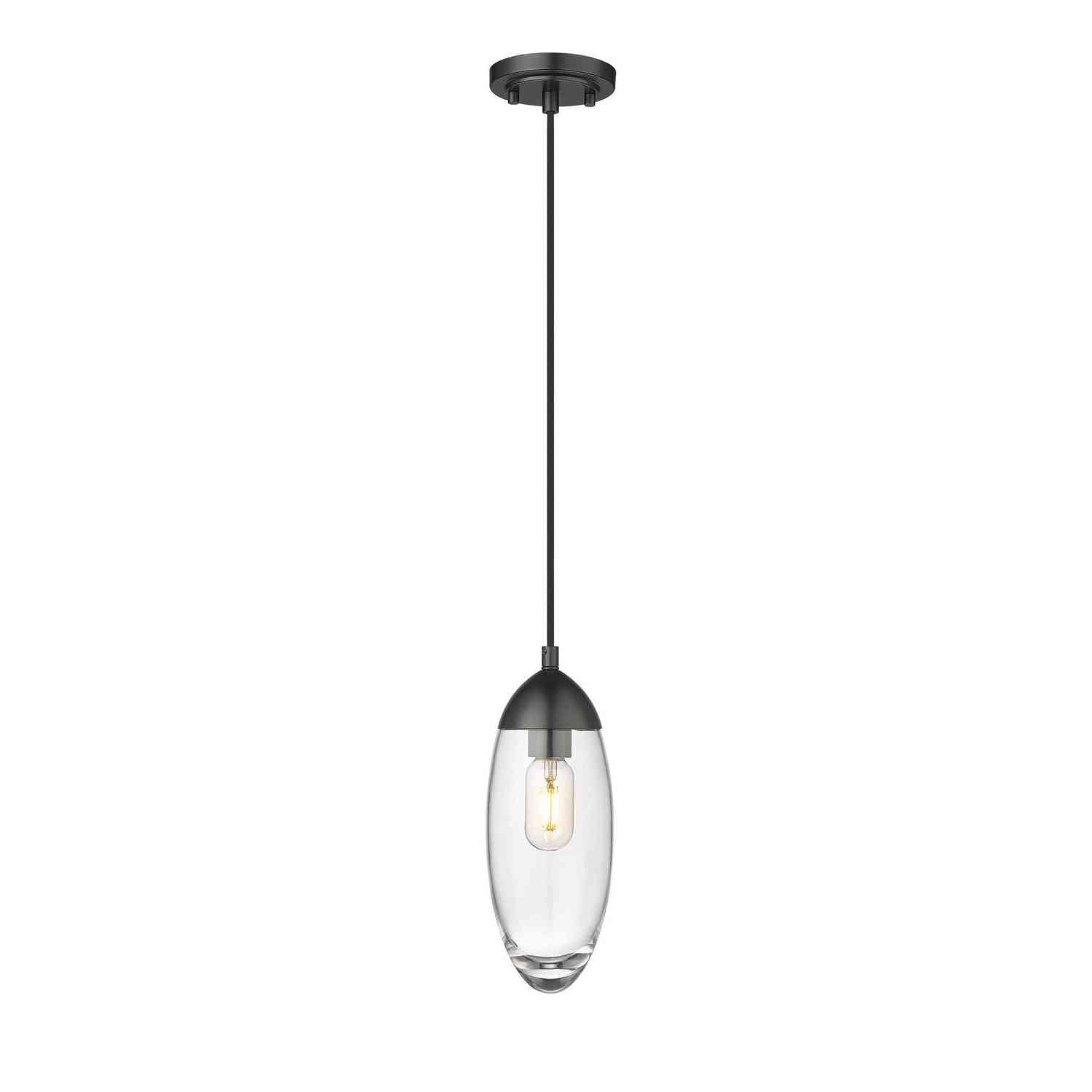 Z-Lite - 651P-MB - One Light Pendant - Arden - Matte Black