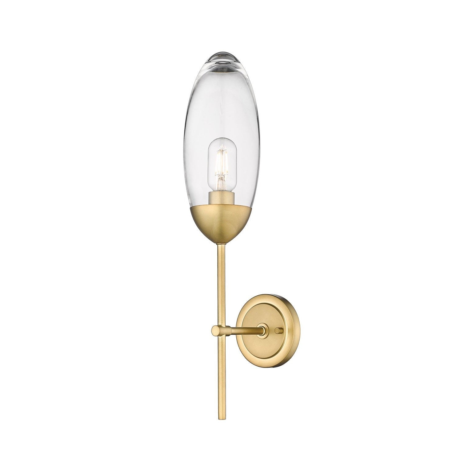 Z-Lite - 651S-RB - One Light Wall Sconce - Arden - Rubbed Brass