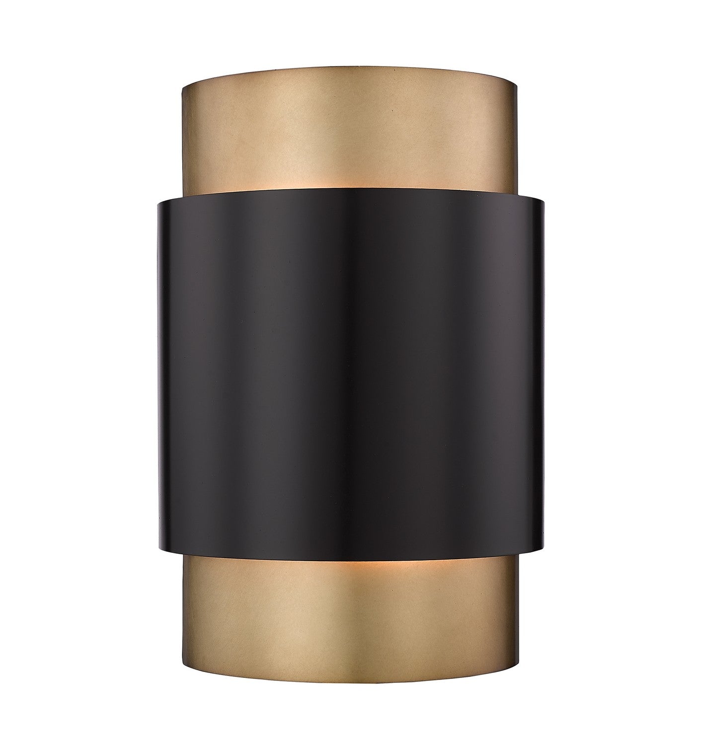 Z-Lite - 739S-BRZ-RB - Two Light Wall Sconce - Harlech - Bronze + Rubbed Brass