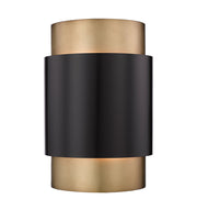 Z-Lite - 739S-BRZ-RB - Two Light Wall Sconce - Harlech - Bronze + Rubbed Brass