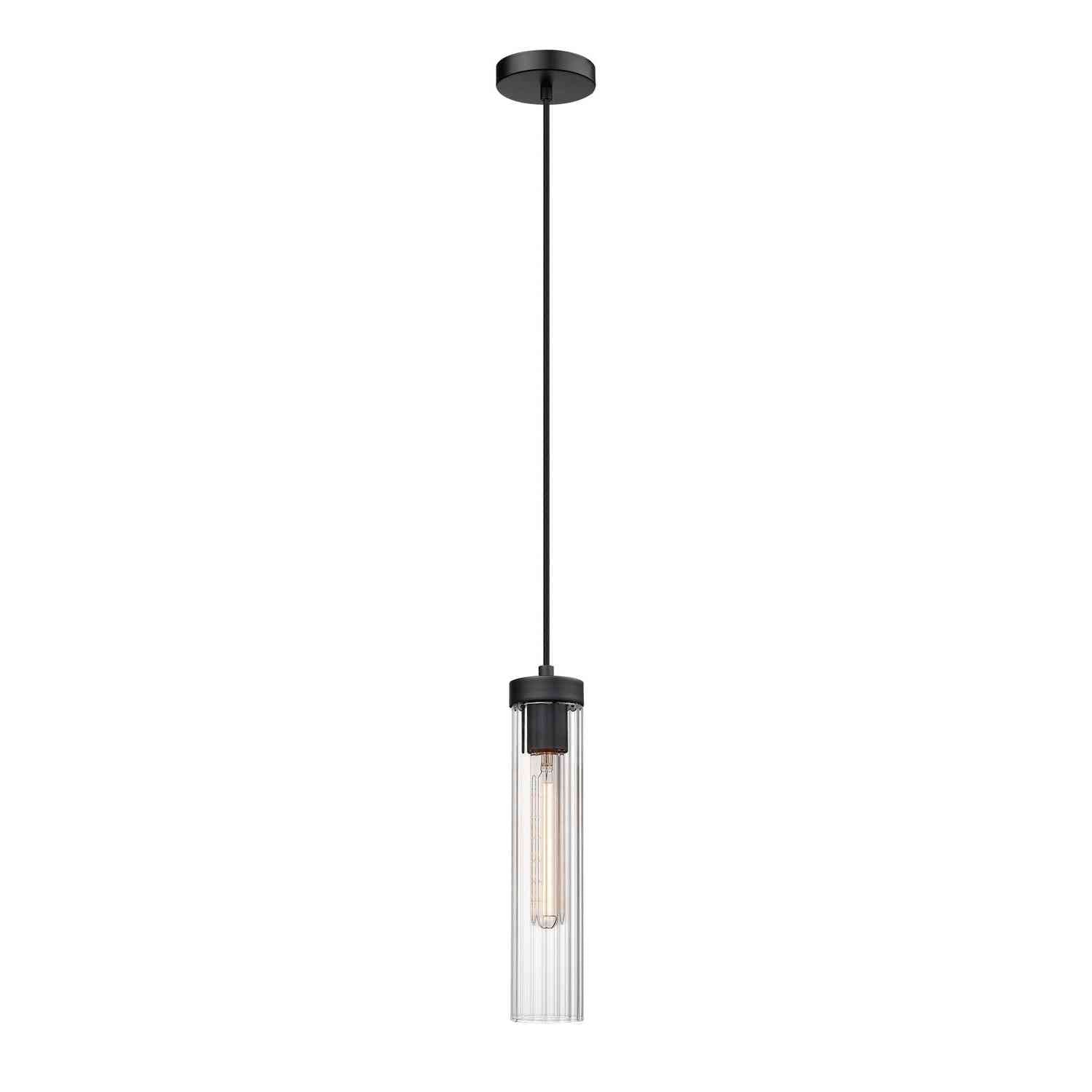 Z-Lite - 740P-MB - One Light Pendant - Beau - Matte Black
