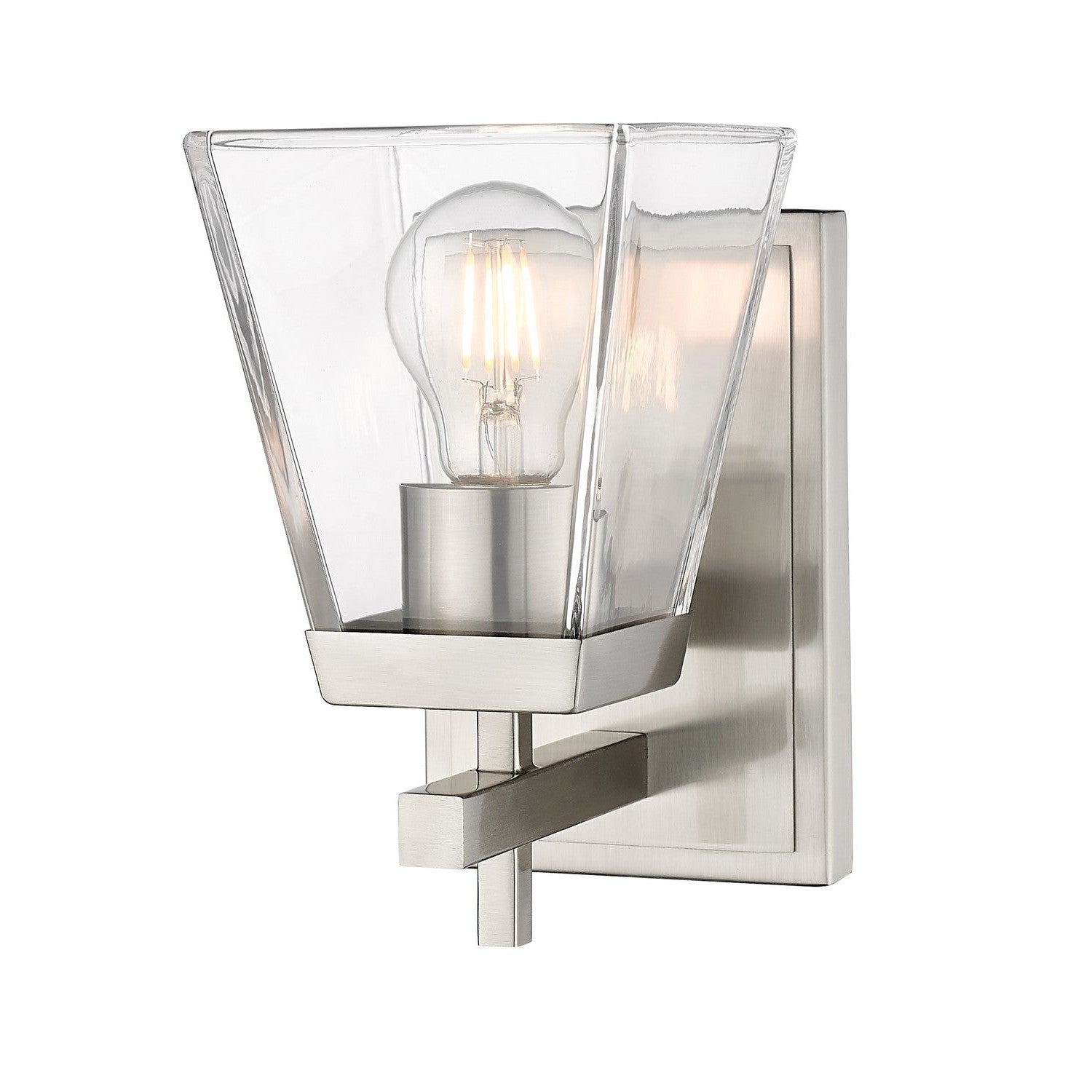Z-Lite - 819-1S-BN - One Light Wall Sconce - Lauren - Brushed Nickel