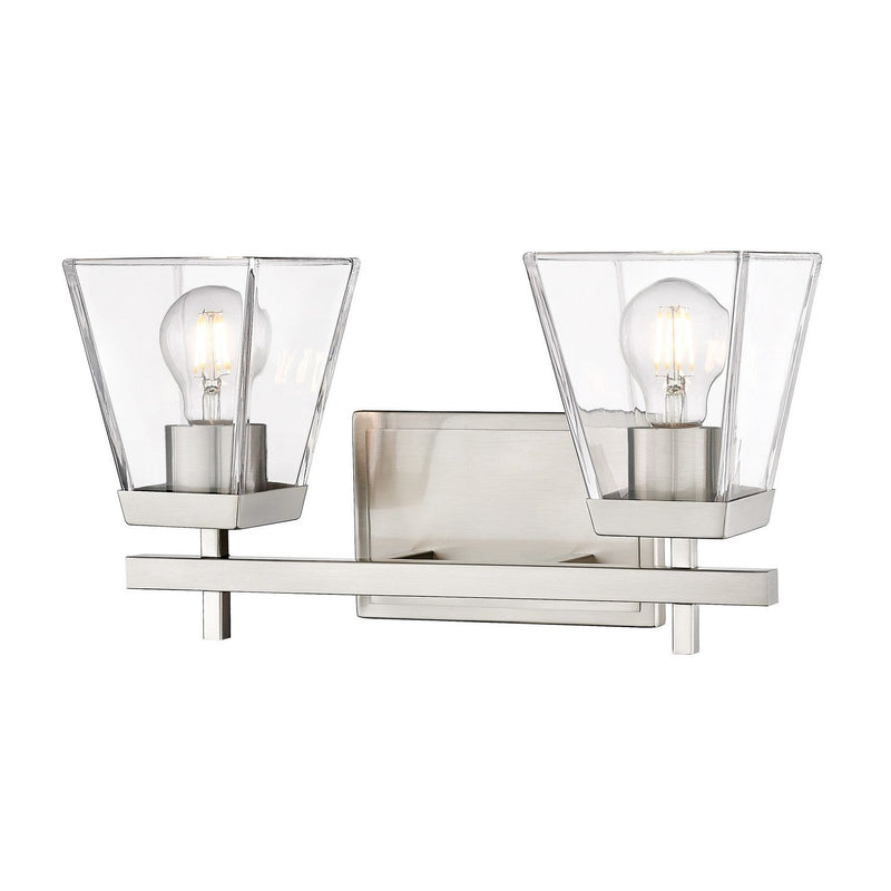 Z-Lite - 819-2V-BN - Two Light Vanity - Lauren - Brushed Nickel
