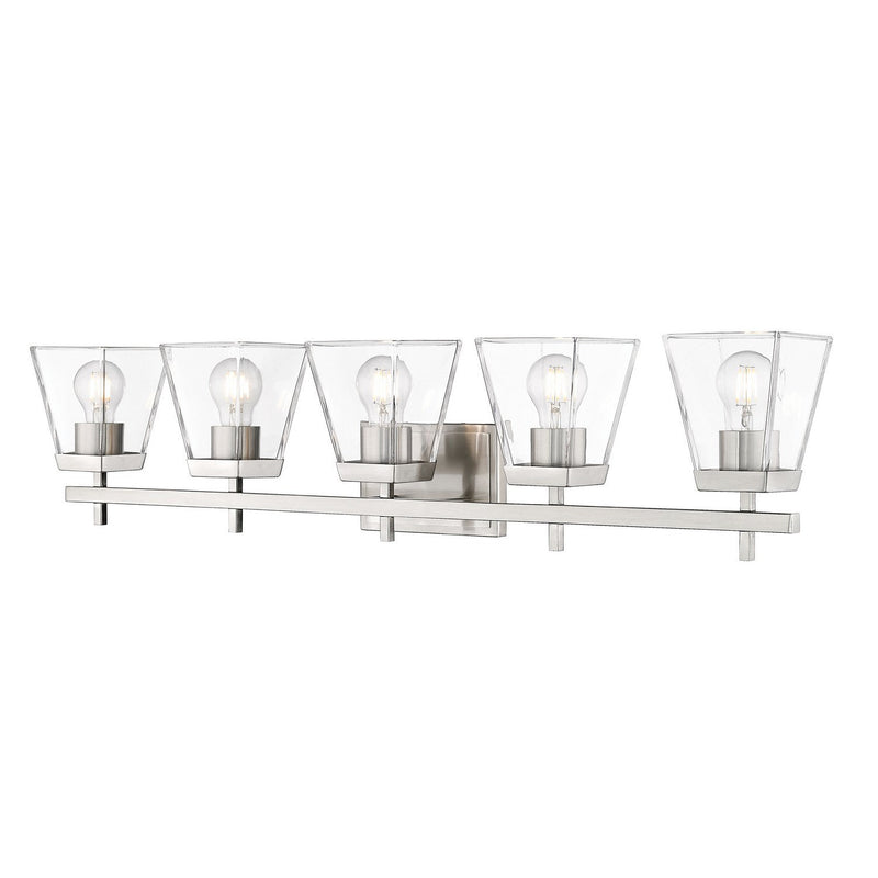 Z-Lite - 819-5V-BN - Five Light Vanity - Lauren - Brushed Nickel