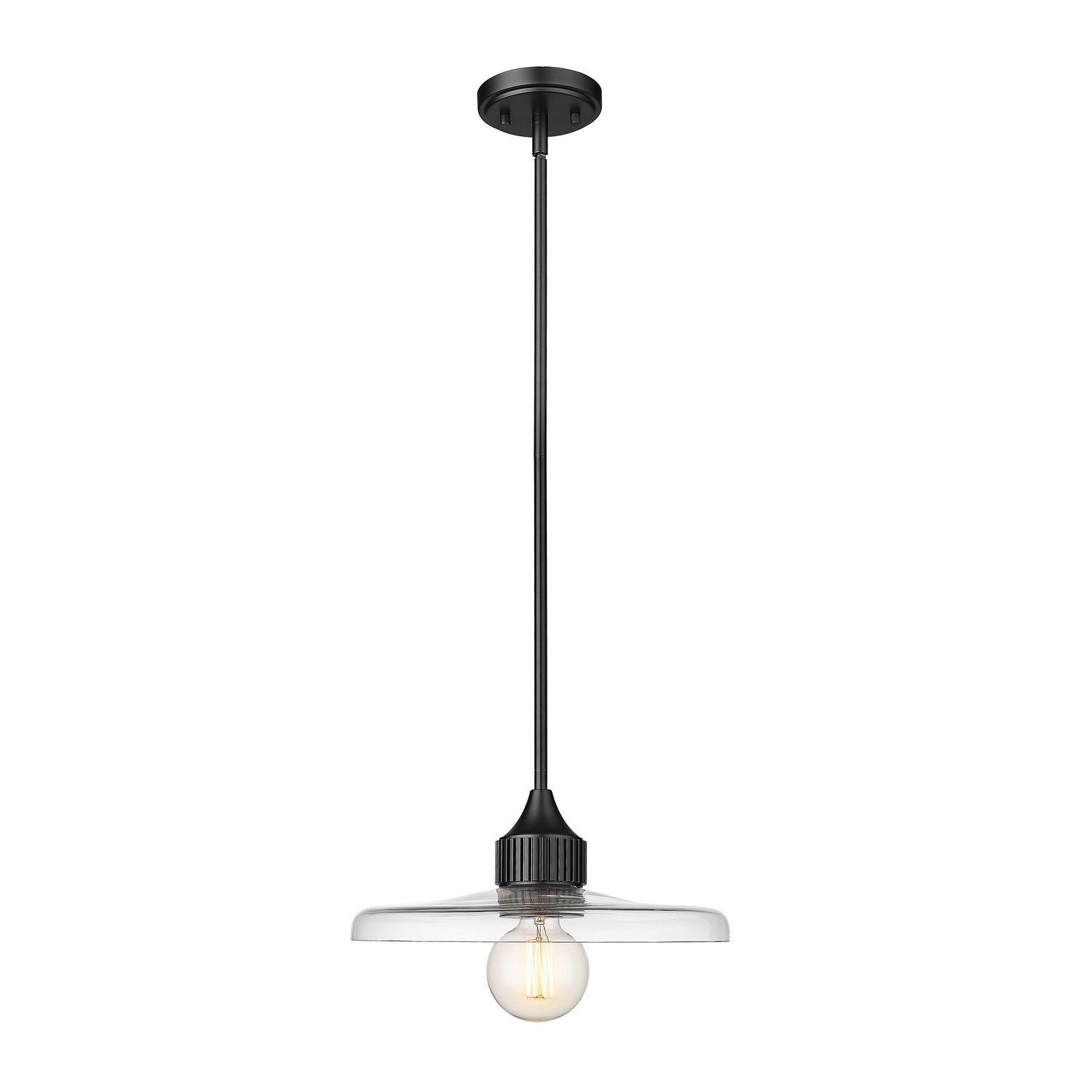 Z-Lite - 821P14-MB - One Light Pendant - Paloma - Matte Black