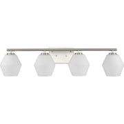 Progress Lighting - P300433-009 - Four Light Vanity - Copeland - Brushed Nickel