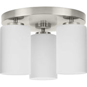 Progress Lighting - P350238-009 - Three Light Flush Mount - Cofield - Brushed Nickel