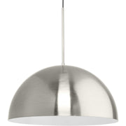 Progress Lighting - P500380-009 - One Light Pendant - Perimeter - Brushed Nickel