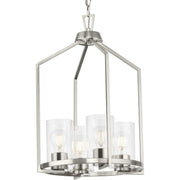 Progress Lighting - P500411-009 - Four Light Hall & Foyer Light - Goodwin - Brushed Nickel