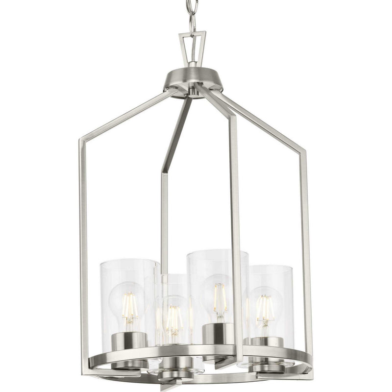 Progress Lighting - P500411-009 - Four Light Hall & Foyer Light - Goodwin - Brushed Nickel