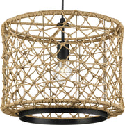 Progress Lighting - P500420-31M - One Light Pendant - Chandra - Matte Black