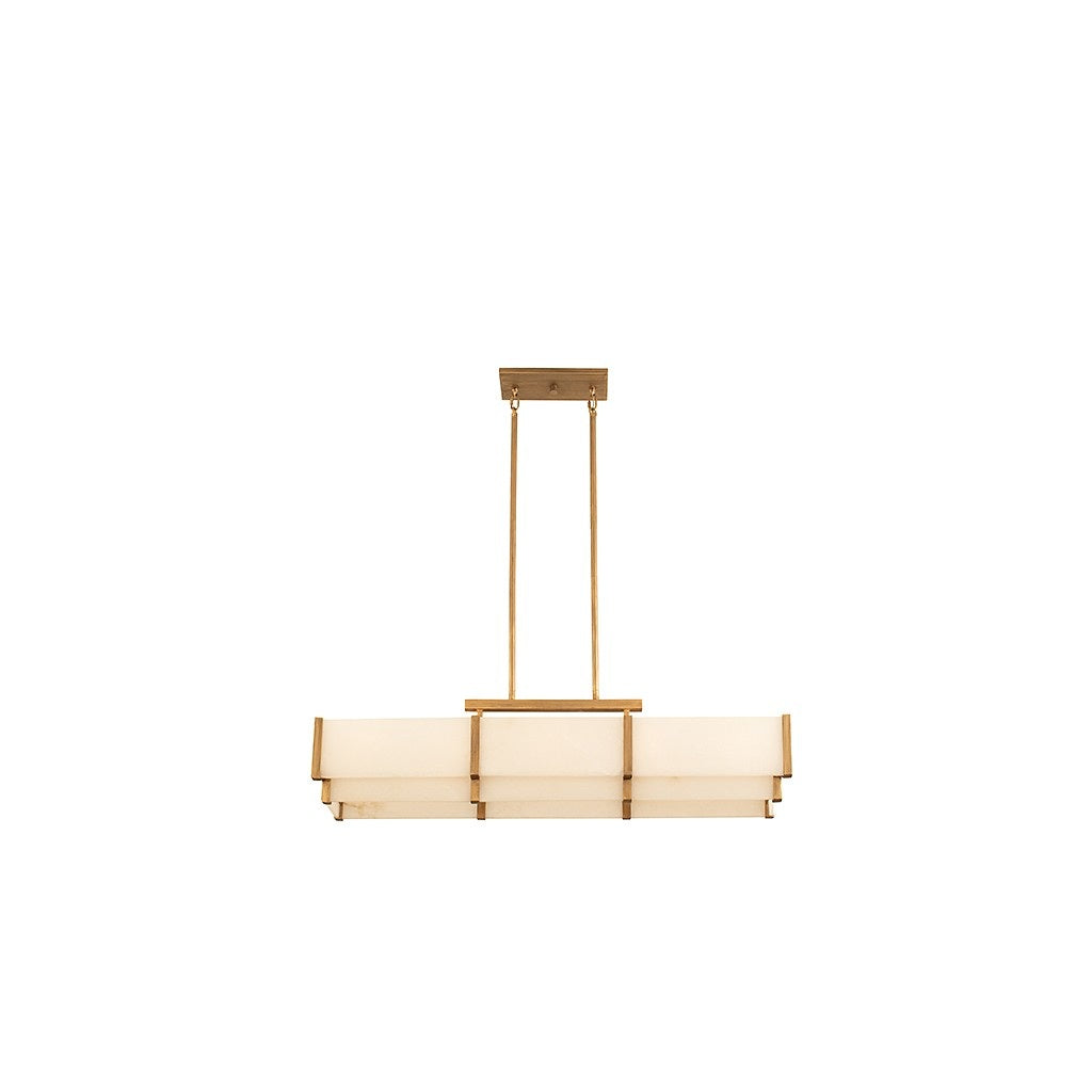 Savoy House - 1-2330-5-60 - Five Light Linear Chandelier - Orleans - Distressed Gold