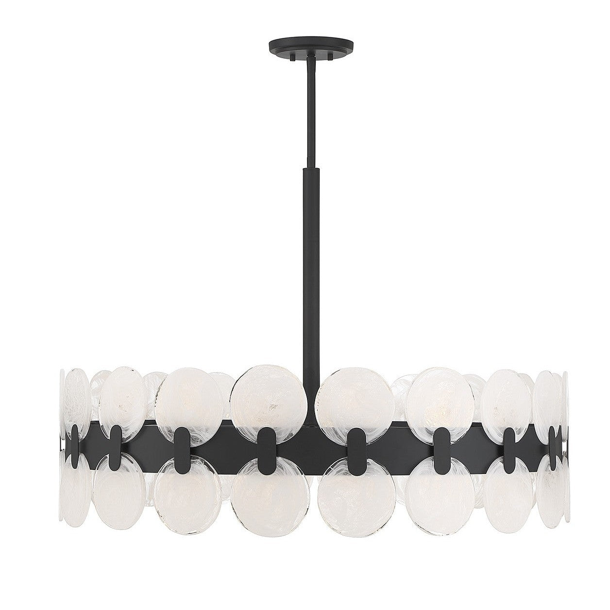 Savoy House - 1-3722-10-89 - Ten Light Chandelier - Boca - Matte Black