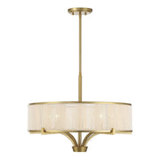 Savoy House - 1-7751-5-322 - Five Light Chandelier - Wynwood - Warm Brass