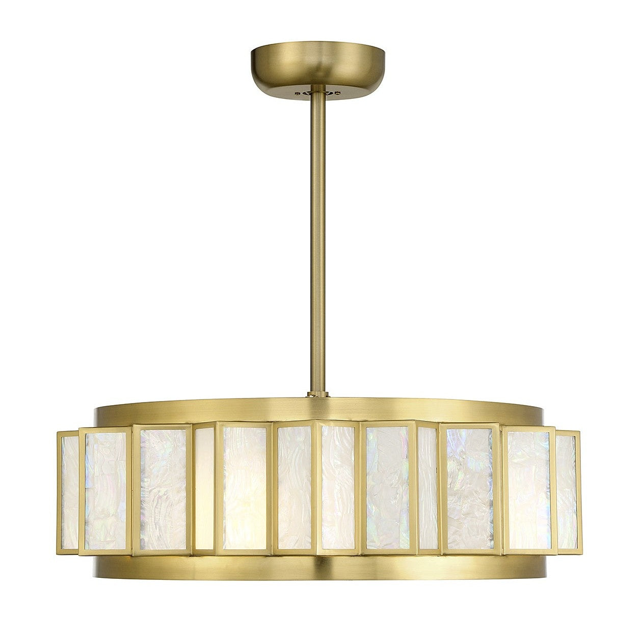 Savoy House - 28-FD-690-322 - LED Fan D'Lier - Gideon - Warm Brass