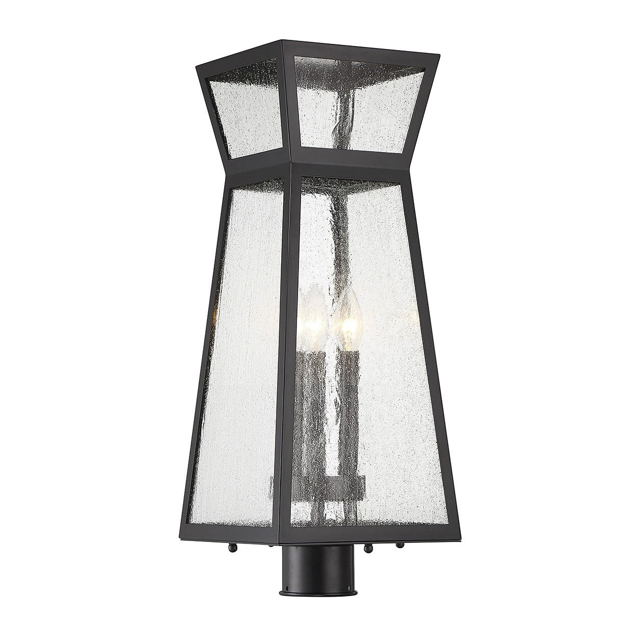 Savoy House - 5-633-BK - Three Light Outdoor Post Lantern - Millford - Matte Black