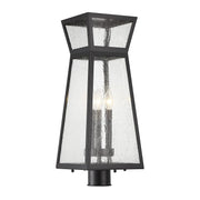 Savoy House - 5-633-BK - Three Light Outdoor Post Lantern - Millford - Matte Black