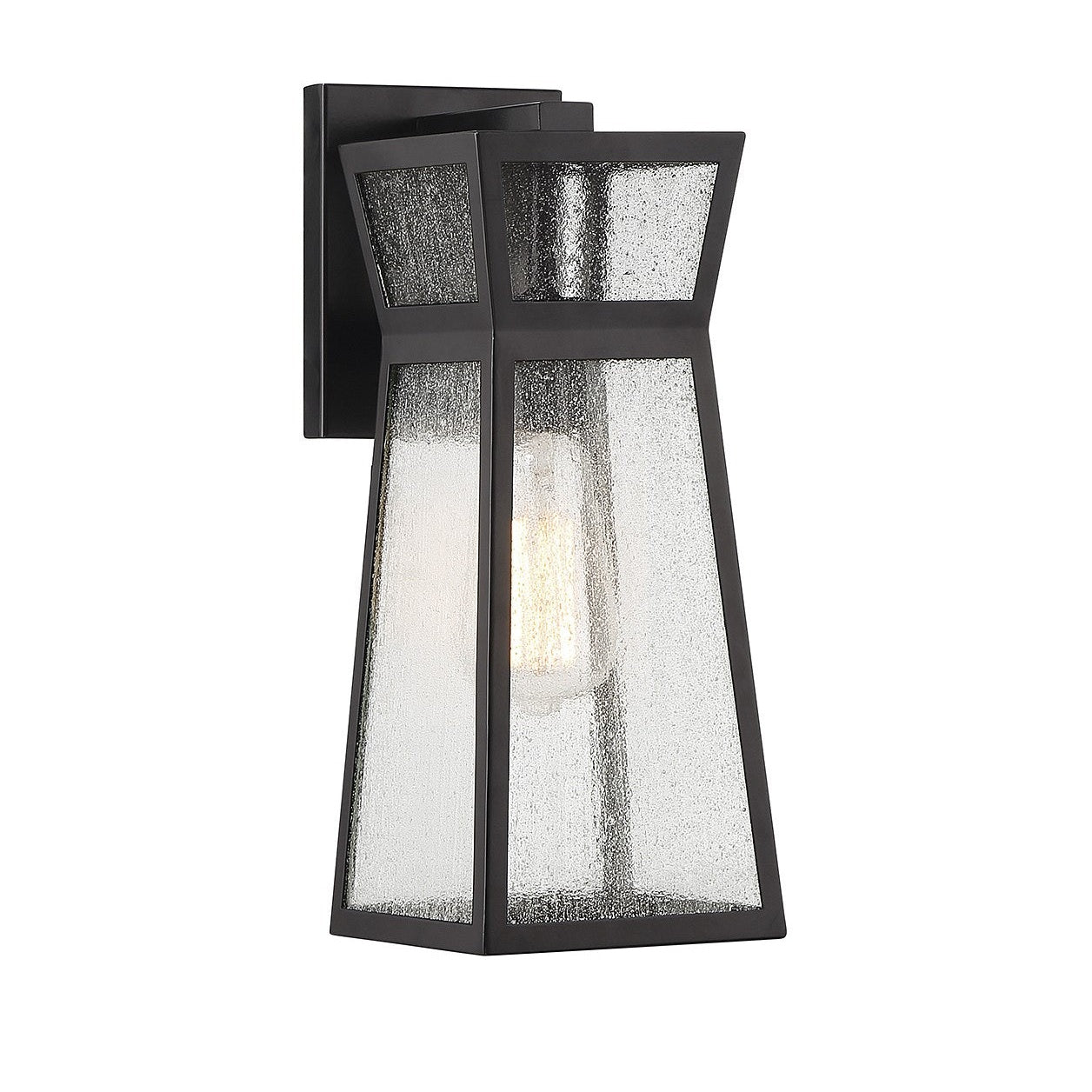 Savoy House - 5-634-BK - One Light Outdoor Wall Lantern - Millford - Matte Black