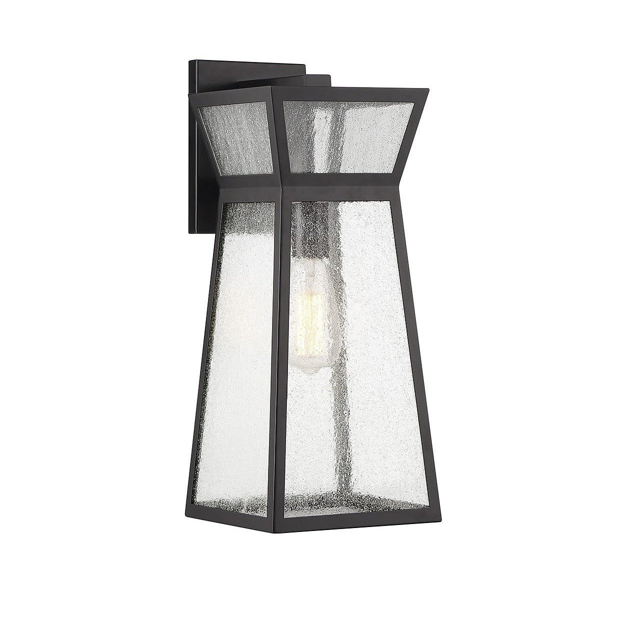 Savoy House - 5-635-BK - One Light Outdoor Wall Lantern - Millford - Matte Black