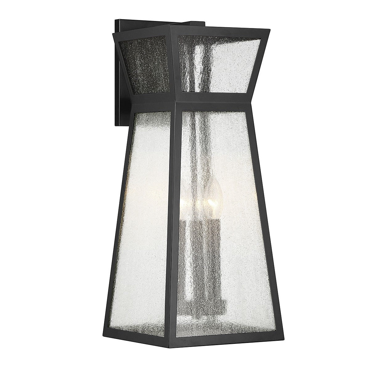 Savoy House - 5-636-BK - Three Light Outdoor Wall Lantern - Millford - Matte Black