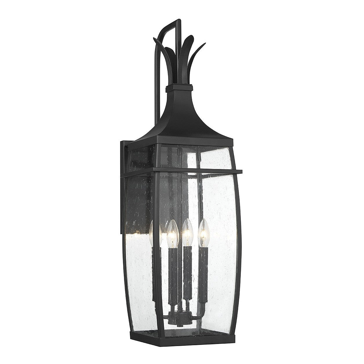 Savoy House - 5-764-BK - Four Light Outdoor Wall Lantern - Montpelier - Matte Black