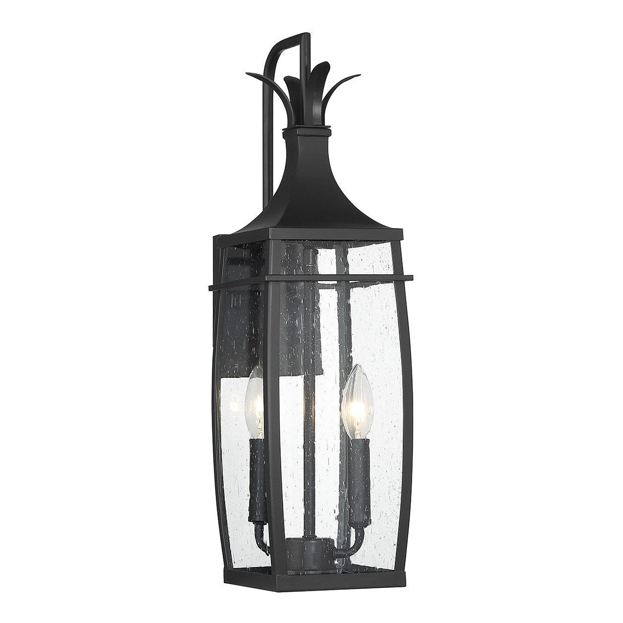 Savoy House - 5-766-BK - Two Light Outdoor Wall Lantern - Montpelier - Matte Black
