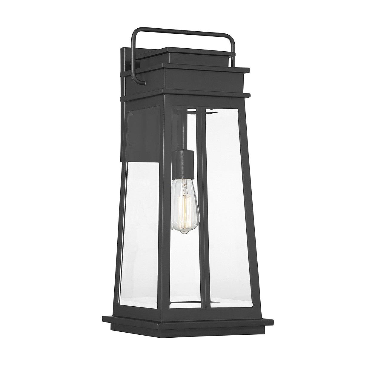 Savoy House - 5-814-BK - One Light Outdoor Wall Lantern - Boone - Matte Black