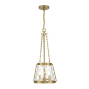 Savoy House - 7-1803-3-322 - Three Light Pendant - Crawford - Warm Brass