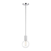 Savoy House - 7-3075-1-11 - One Light Mini Pendant - Wright - Chrome