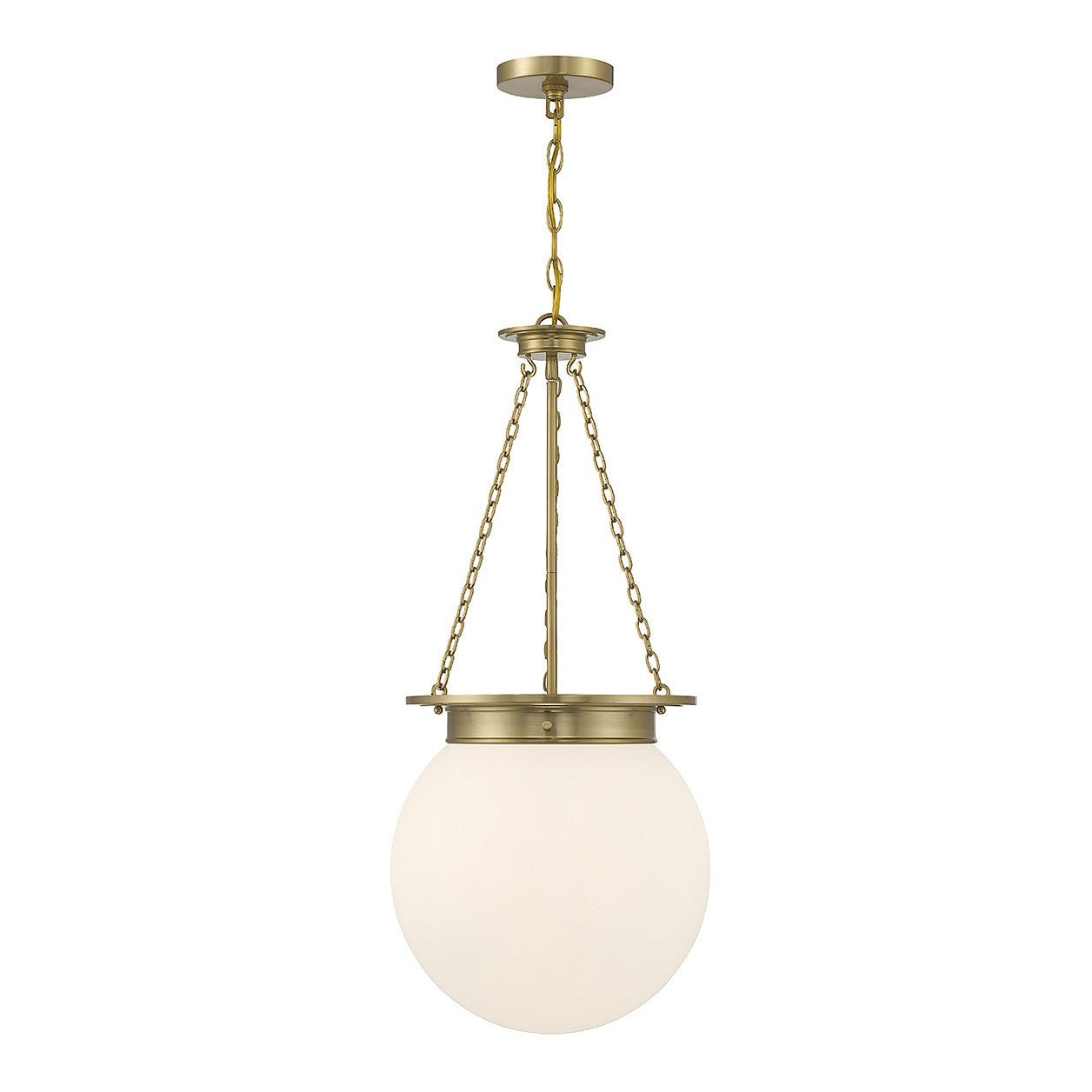 Savoy House - 7-3901-3-322 - Three Light Pendant - Manor - Warm Brass